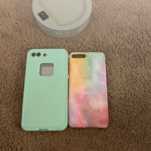 iPhone 6,7 and 8 plus cases used.